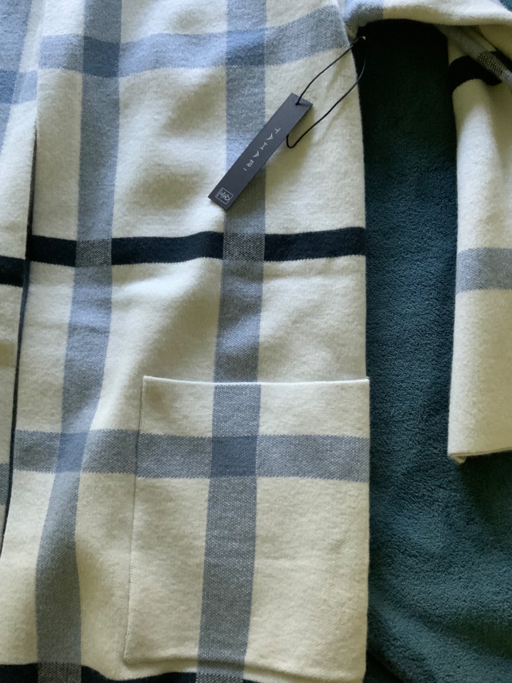 Tahari coatigan long sweater NWT - Picture 3 of 7
